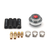 Universal Metal Adjustable Fuel Pressure Regulator Kit for Carburetor Engine US